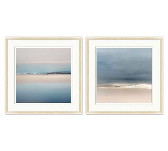 Shore Meditation Framed Prints Coastal Wall Art Pottery Barn