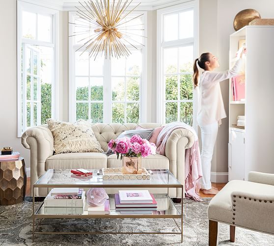 Explosion Chandelier Pottery Barn