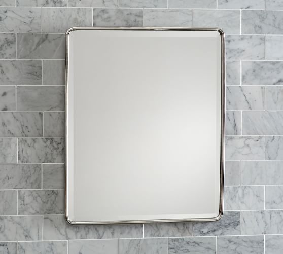 Vintage Fixed Mirror Pottery Barn