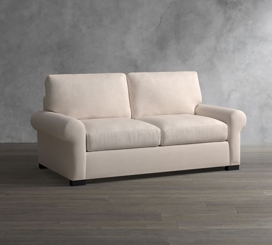 Turner Roll Arm Upholstered Deluxe Sleeper Sofa Bed Pottery Barn
