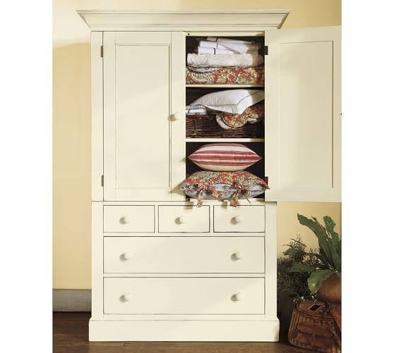 Charlotte Armoire Pottery Barn