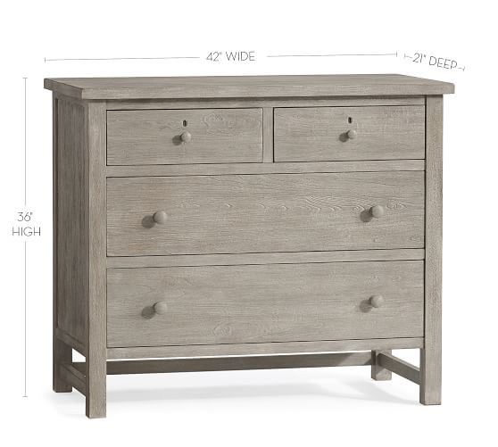 Farmhouse 4 Drawer Dresser Pottery Barn