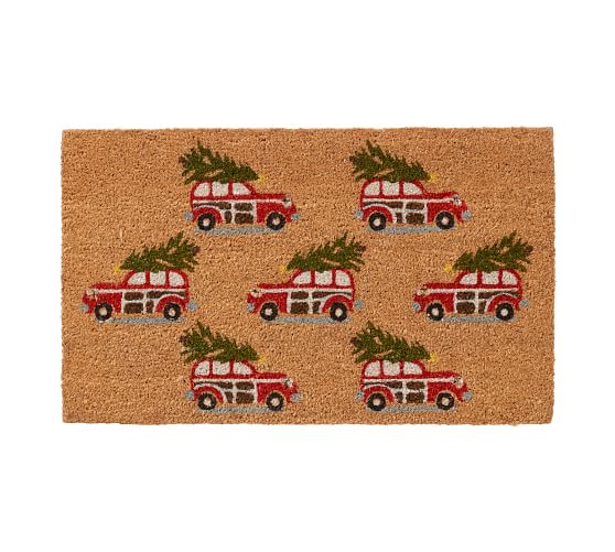 Woody Car Light Up Doormat Pottery Barn