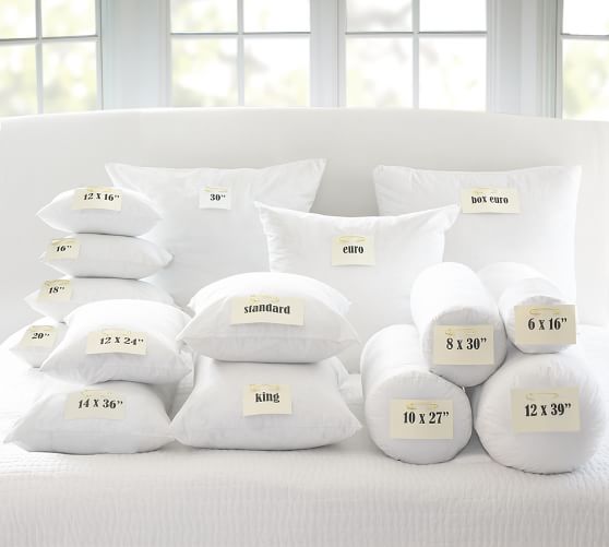 Down Feather Pillow Insert Pottery Barn