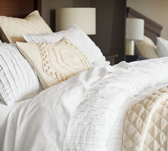 Camille Cotton Duvet Cover Shams Pottery Barn