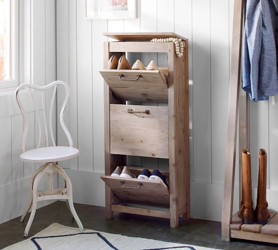 Parker Collection Shoe Storage Pottery Barn