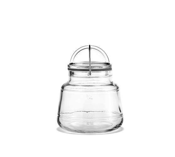 Holmegaard Scala Glass Canisters Kitchen Accessories Pottery Barn