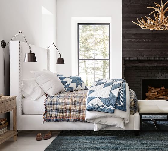 Cooper Print Cotton Quilt Sham Pottery Barn