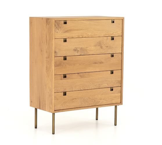 Archdale 5 Drawer Tall Dresser Pottery Barn