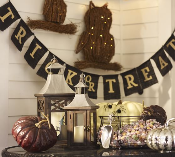 Trick Or Treat Banner Pottery Barn