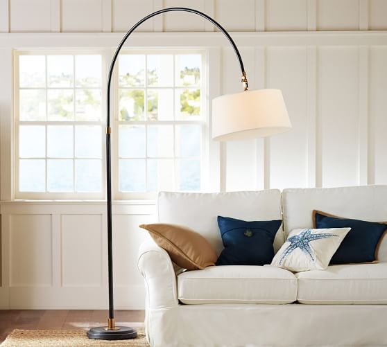Winslow Arc Sectional Floor Lamp Pottery Barn