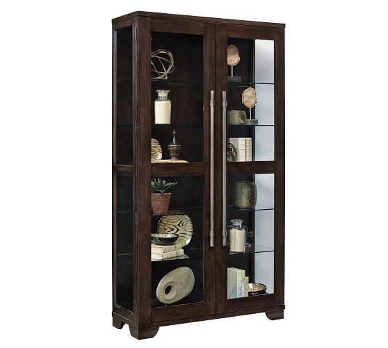 Glen Display Cabinet Pottery Barn Glen Display Cabinet Pottery Barn