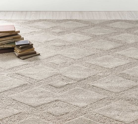 Chase Tufted Rug Natural Pottery Barn
