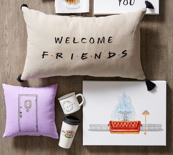 Friends Apartment Door Pillow Pottery Barn