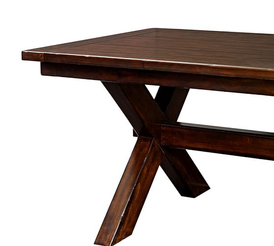 Toscana Extending Dining Table Alfresco Brown Pottery Barn