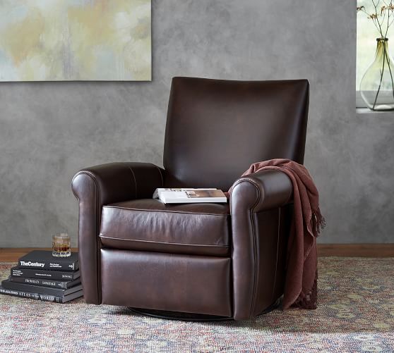 Grayson Leather Recliner Pottery Barn