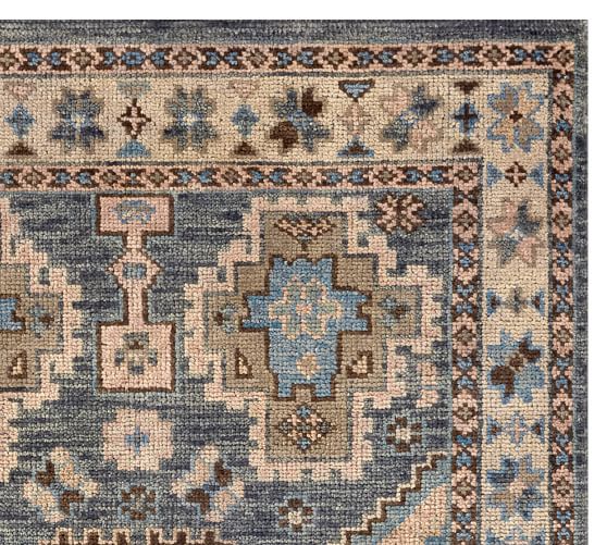 Halyn Hand Knotted Rug Pottery Barn
