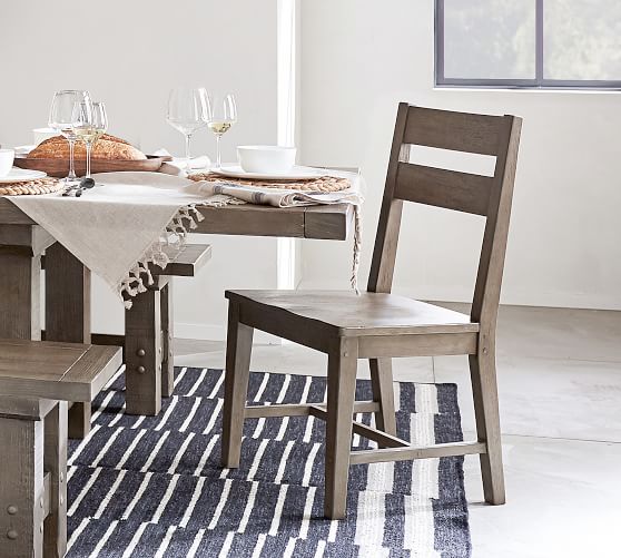 Landon Wooden Dining Chair Pottery Barn