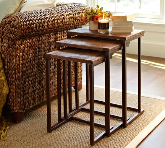 Granger Nesting End Tables Pottery Barn