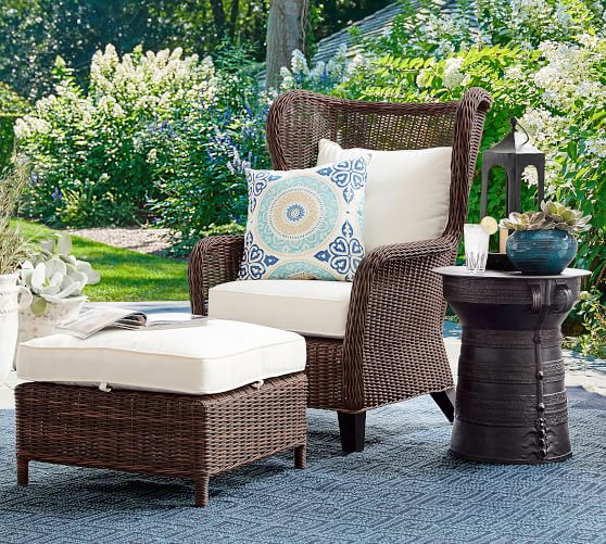 Frog Drum Outdoor Side Table Pottery Barn