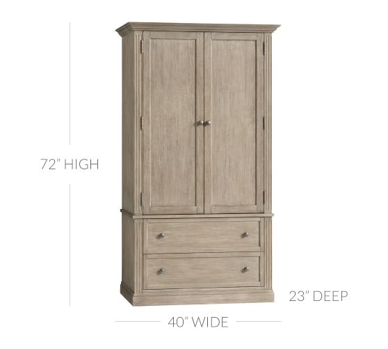 Livingston Armoire Pottery Barn