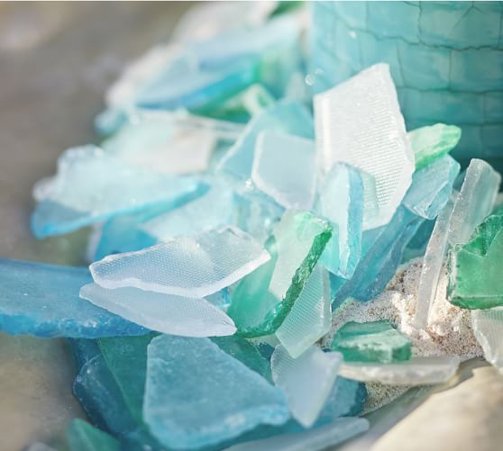 Sea Glass Vase Filler Pottery Barn