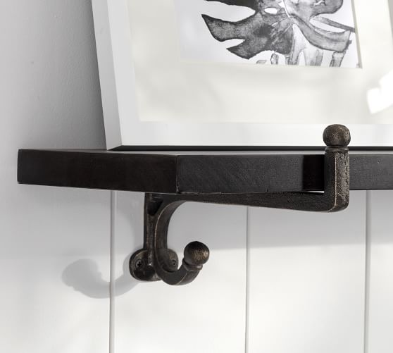 Gray Wood Shelf 4 Pottery Barn