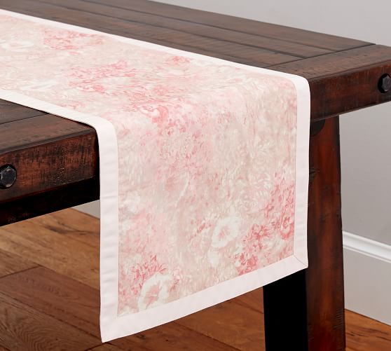 Monique Lhuillier Penelope Ikat Floral Runner Pottery Barn