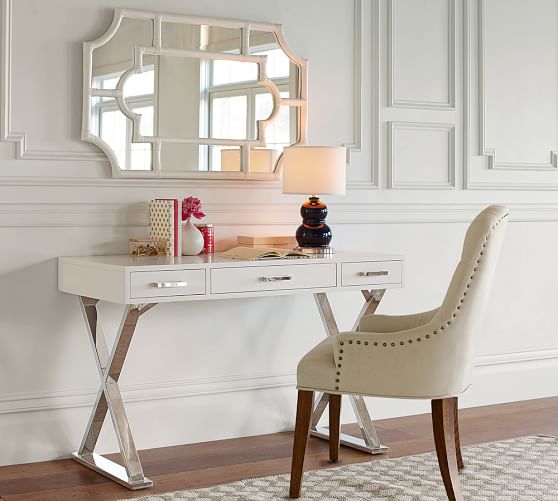 Ava Desk With Drawers Office Desk Pottery Barn