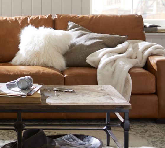 Faux Fur Mongolian Pillow Covers Pottery Barn