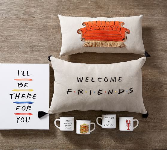 Friends Central Perk Sofa Pillow Pottery Barn