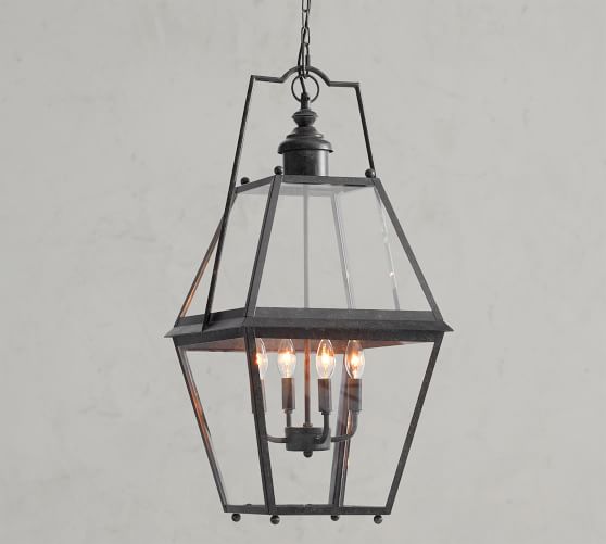 Patina Indoor Outdoor Pendant Pottery Barn