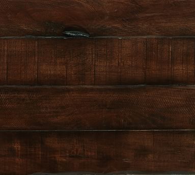 Rustic Mahogany Stain Wood Swatch Pottery Barn