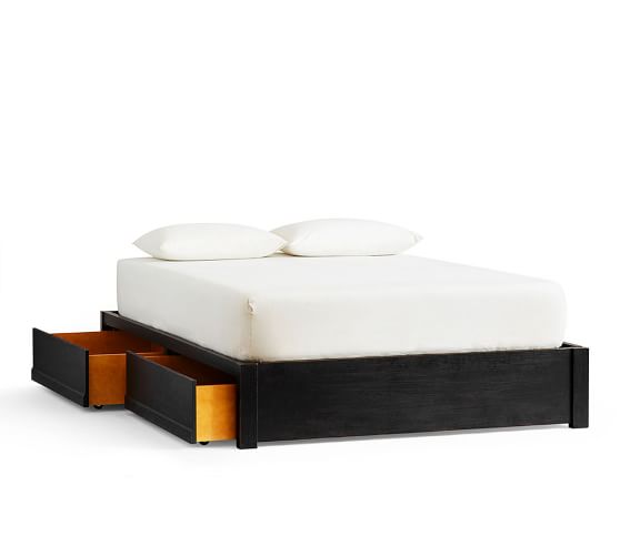 Tacoma Storage Platform Bed Frame Pottery Barn