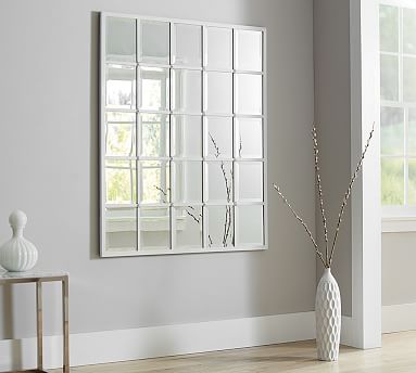Eagan Multipanel Large Wall Mirror White Pottery Barn