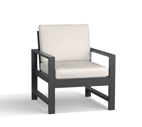Indio Metal Madera Outdoor Lounge Furniture Pottery Barn