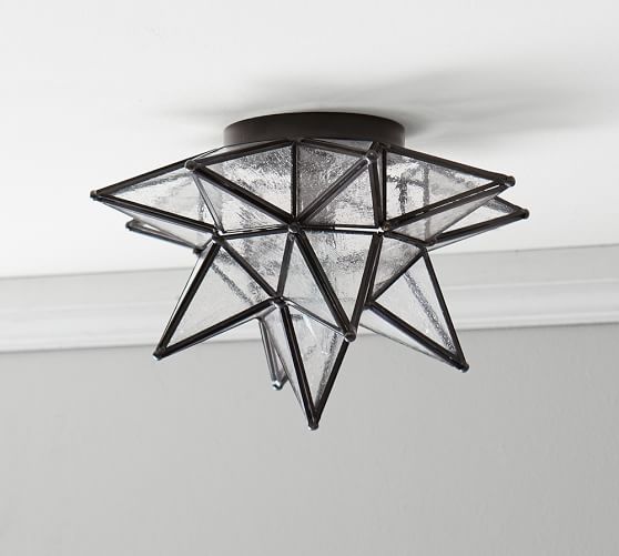 Olivia Star Flush Mount Pottery Barn