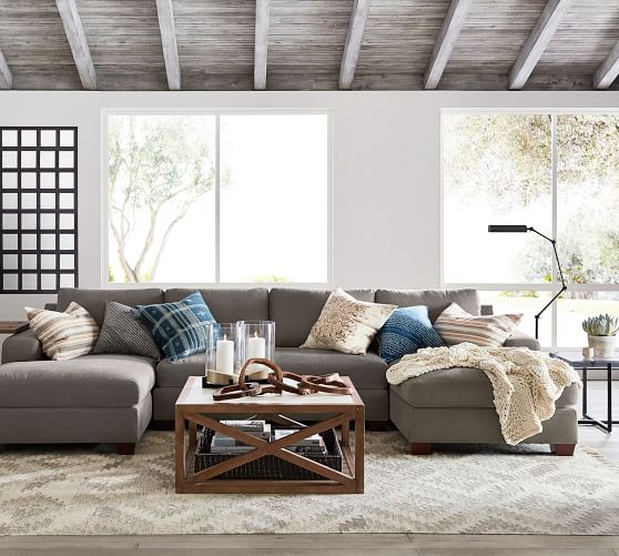 Grove Square Coffee Table Pottery Barn