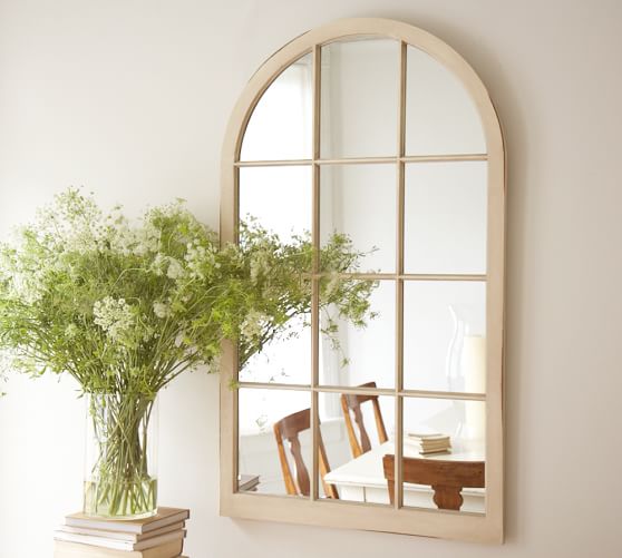 Arched Window Mirror Pottery Barn