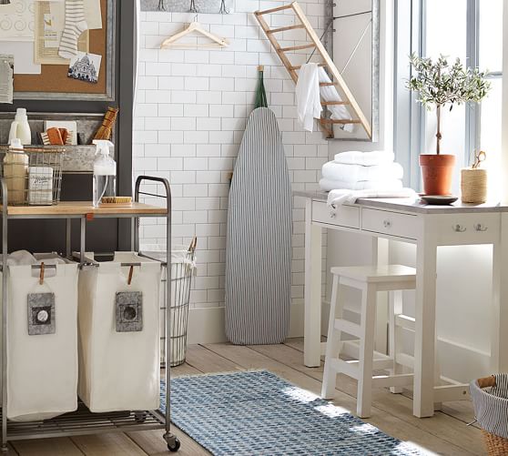 Galvanized Cubby Pottery Barn