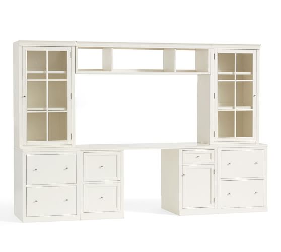 Logan 6 Piece Office Suite Pottery Barn