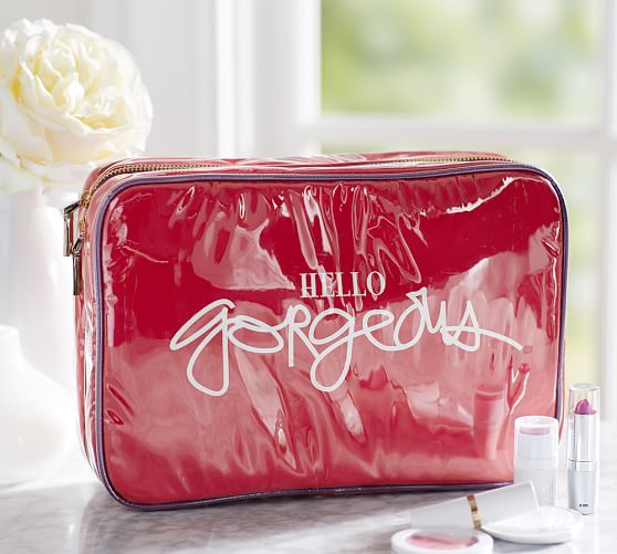 Hello Print Ultimate Makeup Bag Pottery Barn