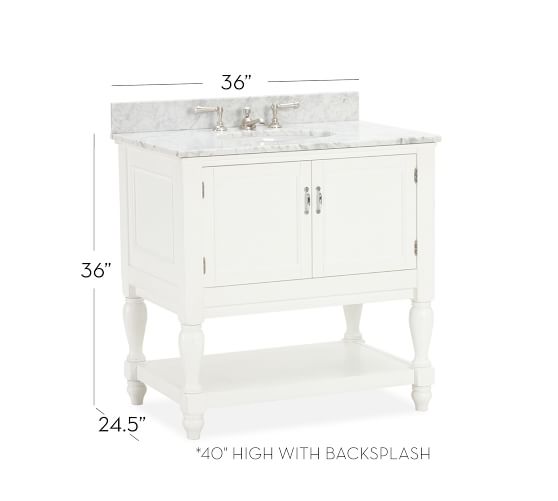 Newport Single Sink Vanity Pottery Barn