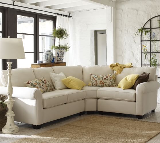 Build Your Own Buchanan Roll Arm Upholstered Sectional