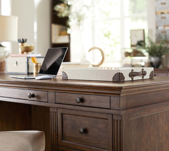Livingston Executive Desk Pottery Barn
