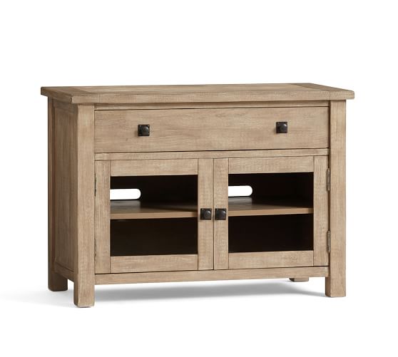 Benchwright Media Console Pottery Barn
