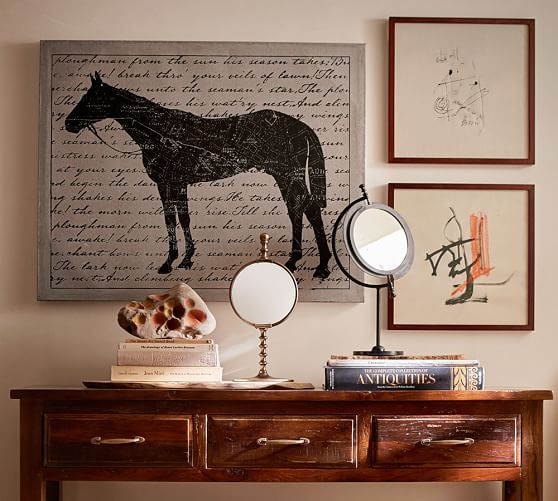 Horse Canvas Wall Art Pottery Barn