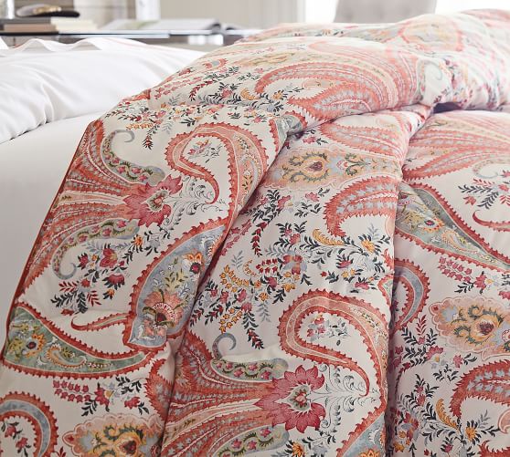 Iris Cotton Comforter Pottery Barn