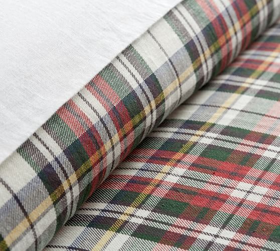 Denver Plaid Yarn Dyed Cotton Patterned Duvet Cover Sham