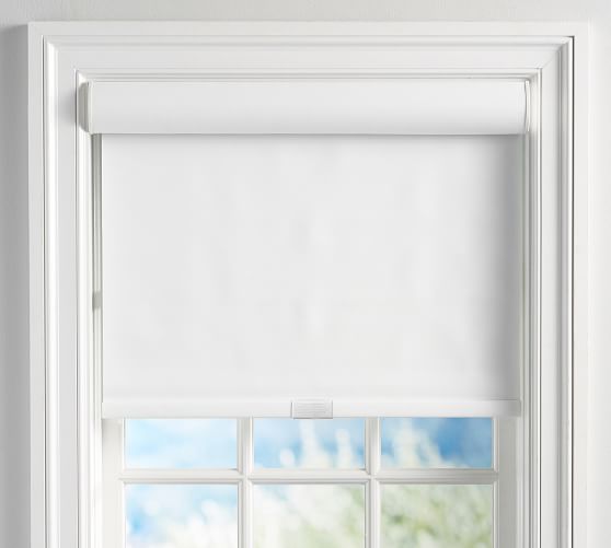 Bali Cordless Custom Blackout Roller Shade Flurries